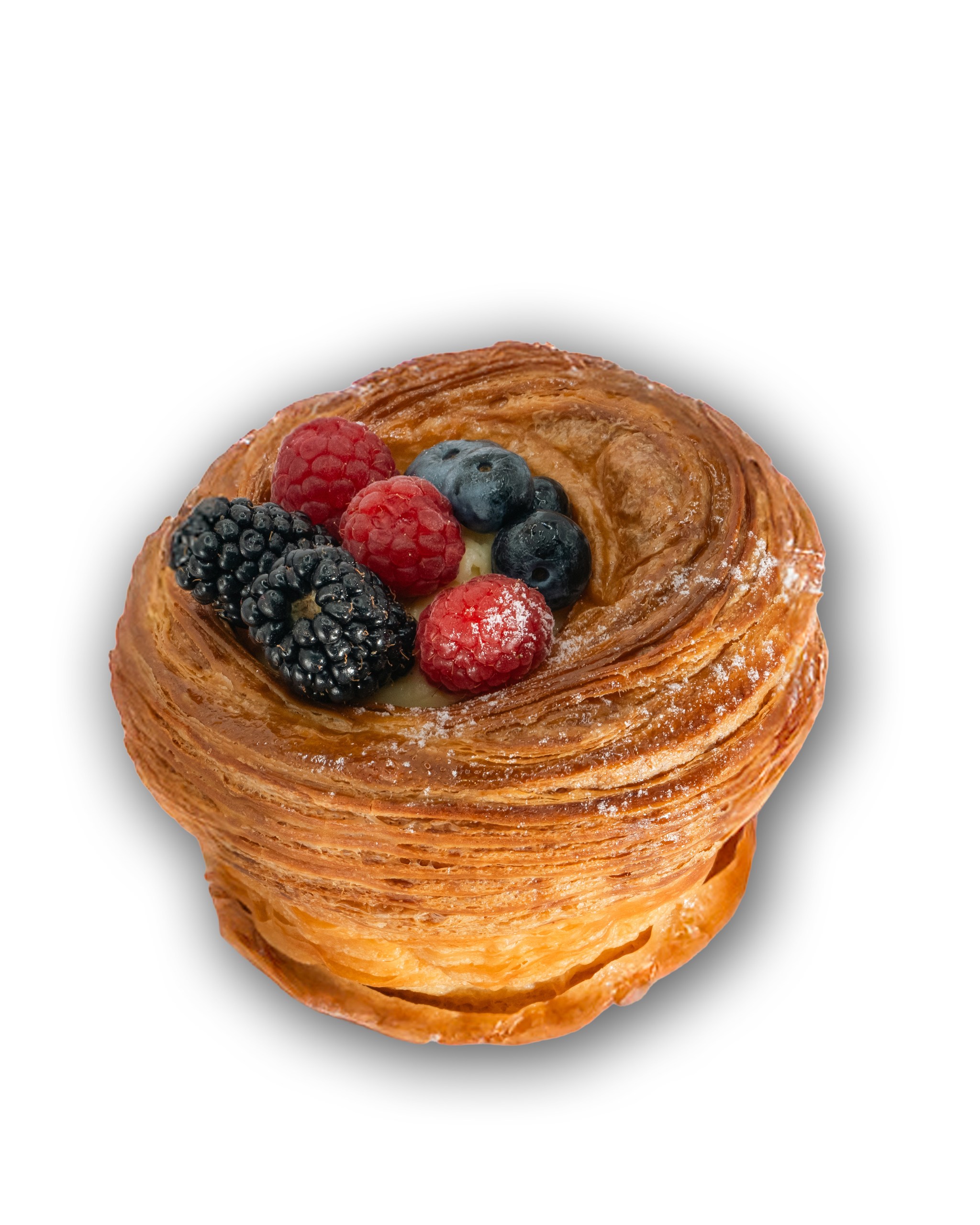 Danish roll vanilie & fructe
